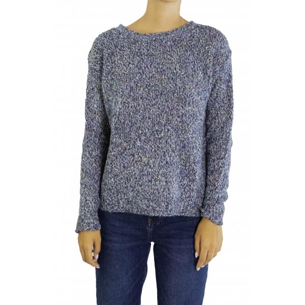 Maglia girocollo multicolor 